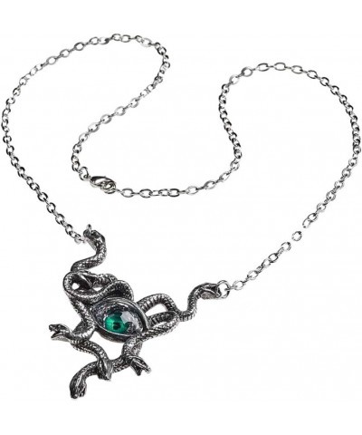 Alchemy of England Gorgons Eye Necklace, Silver $45.78 Necklaces