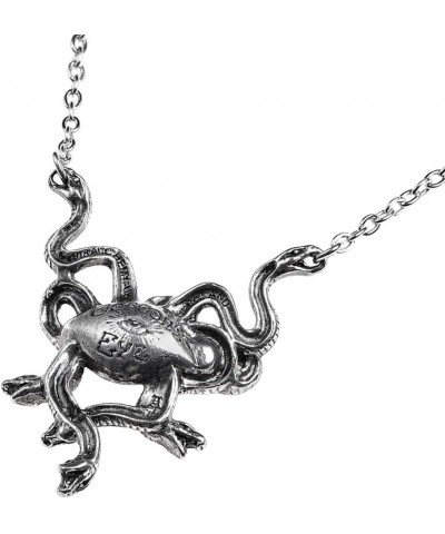 Alchemy of England Gorgons Eye Necklace, Silver $45.78 Necklaces