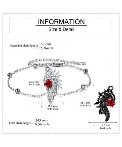 Angel and Devil Couples Bracelets Sterling Silver His and Hers Matching Bracelets Heart Symbol of Love BF and GF Couples Jewe...
