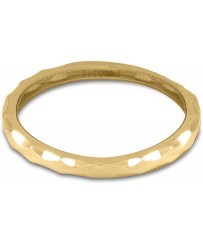 14K Gold Stackable Fashion Statement Band Rings for Women - Assorted Designs and Ring Sizes Unique Pattern $42.91 Rings