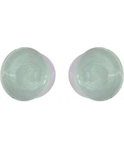 SoScene Sparkle Galaxy Double Flared Glass Plugs 10mm- 00 gauge Pink $10.17 Body Jewelry