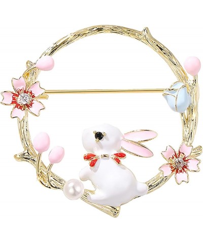 Fashion Rabbit Brooch Pins for Women, Women's Brooch Gift, Brooches Jewelry Accessories, Gift For Ladies Rabbit $11.38 Brooch...