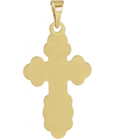 14k Yellow Gold Orthodox Cross Pendant (SMALLEST SIZE) TINY $51.79 Pendants