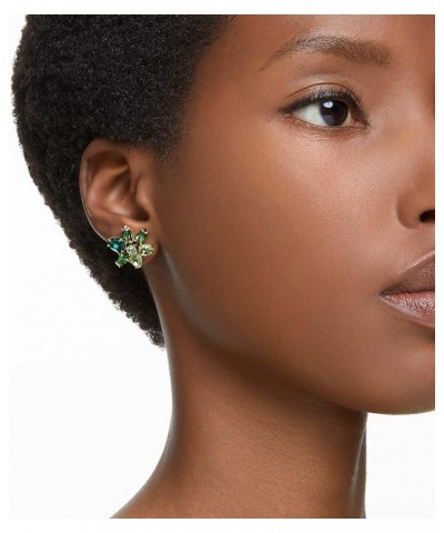 Gema Flower Earrings Collection Green Flower Stud Earrings $65.95 Earrings