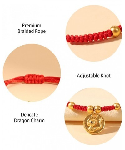 Year of The Dragon 2024 Bracelet Dragon Red String Bracelet Chinese Zodiac Dragon Bracelet Chinese New Year Dragon Bracelet N...