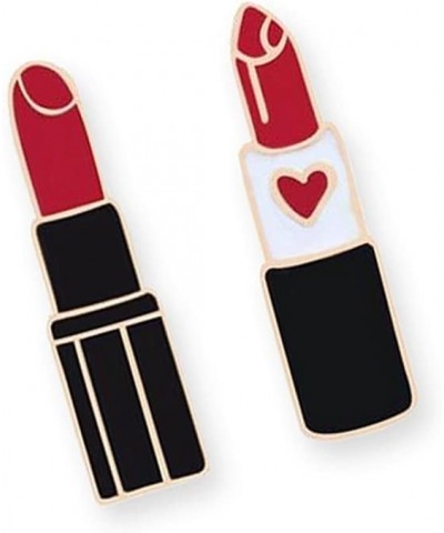 Red Lip Lipstick Enamel Lapel Brooch Pin for Men Women 2 PCS 1 $6.88 Brooches & Pins