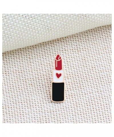 Red Lip Lipstick Enamel Lapel Brooch Pin for Men Women 2 PCS 1 $6.88 Brooches & Pins