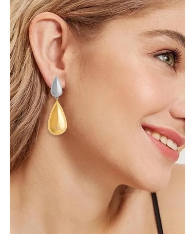 Chunky Hoop Earrings for Women Thick Lightweight Hollow Earrings Gold Chunky Earrings Jewelry for Teen Girls… A $5.82 Earrings