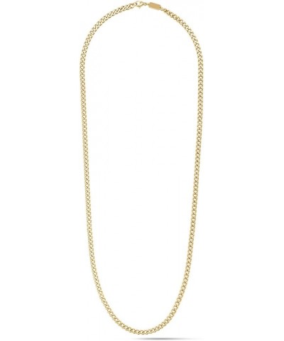 Modern Chain Necklace | Lobster Clasp, Stainless Steel Medium-Large Gold $28.62 Necklaces