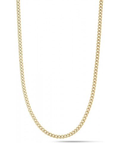 Modern Chain Necklace | Lobster Clasp, Stainless Steel Medium-Large Gold $28.62 Necklaces