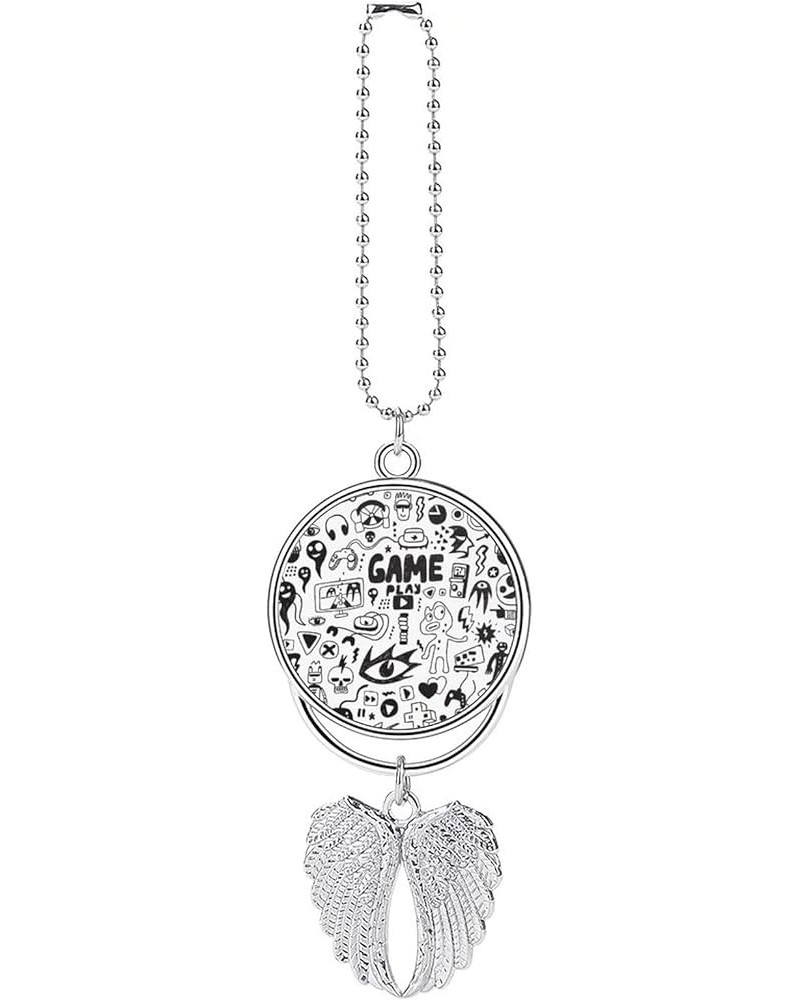 Custom Car Pendant, Angel Wings Car Pendant, Zinc Alloy Car Pendant Chains Multi 11 $10.79 Others