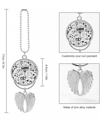 Custom Car Pendant, Angel Wings Car Pendant, Zinc Alloy Car Pendant Chains Multi 11 $10.79 Others