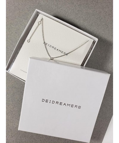 Sterling Silver Personalized Mini Letter Initials Necklace Silver - Initials (5) $22.87 Necklaces