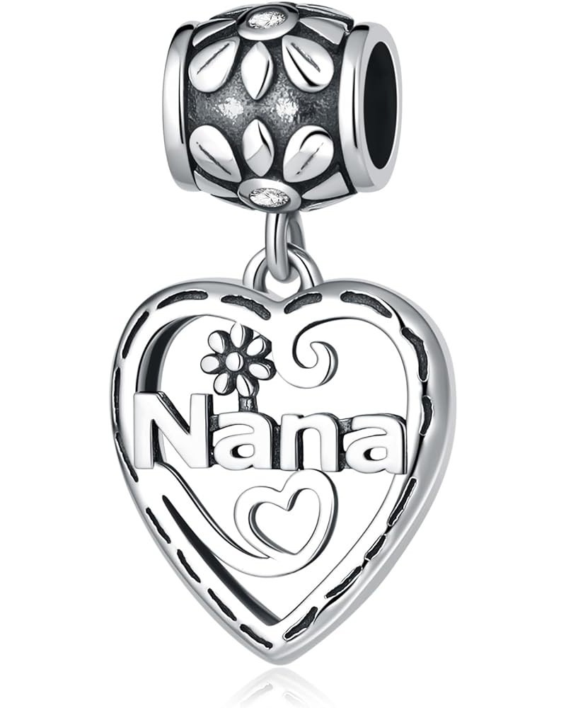 Family Charms for Woman 925 Sterling Silver Love Heart in Your Hands Charms Jewelry Beads DIY Gifts for Women Pandora Bracele...