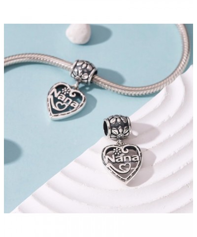 Family Charms for Woman 925 Sterling Silver Love Heart in Your Hands Charms Jewelry Beads DIY Gifts for Women Pandora Bracele...