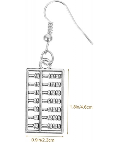 1 Pair Abacus Drop Earrings Funny Dangling Drop Dangling Earrings Abacus Stud Earrings Math Teachers Earrings Dangle Earrings...