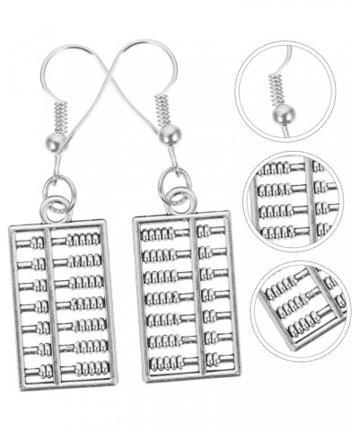 1 Pair Abacus Drop Earrings Funny Dangling Drop Dangling Earrings Abacus Stud Earrings Math Teachers Earrings Dangle Earrings...