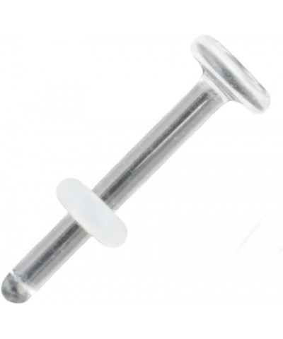 Glass Single Flared Straight Retainer 8g, 1/2" Wearable Length $12.35 Body Jewelry