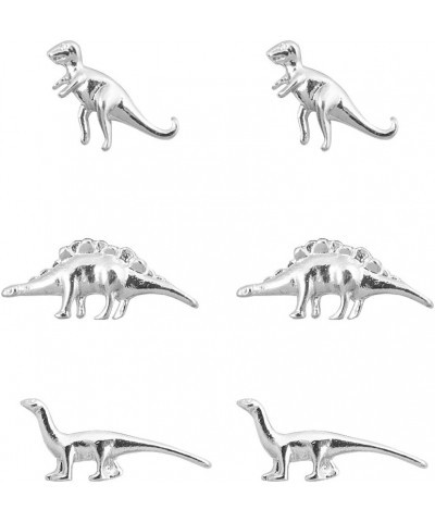 Dinosaur Vintage Necklace Short Collar Fashion Costume Jewelry for Women Teens Mini-Sliver $11.65 Necklaces