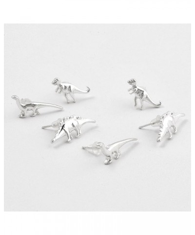 Dinosaur Vintage Necklace Short Collar Fashion Costume Jewelry for Women Teens Mini-Sliver $11.65 Necklaces