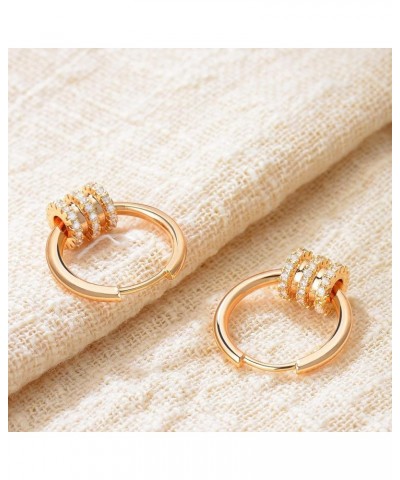 Women Huggie Earrings Gold Hoop 14K Gold Filled Small Simple Handmade Hypoallergenic Everyday Jewelry Bali B $11.39 Earrings