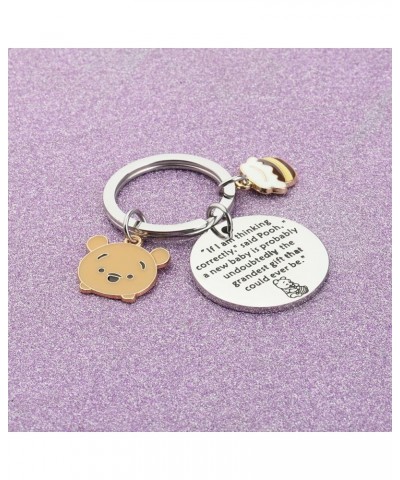 New Parent Gifts New Born Gift Baby Mommy/Daddy Keychain Announcement Gift Fathers Day Mothers Day Gift P Bear S $9.53 Pendants