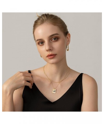 Layered Necklaces for Women - 14K Dainty Gold Plated Layering Chokers Necklaces Set Multilayer Delicate Necklace Trendy Adjus...