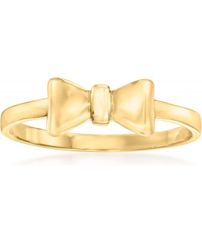 Canaria 10kt Yellow Gold Bow Tie Ring $61.64 Rings