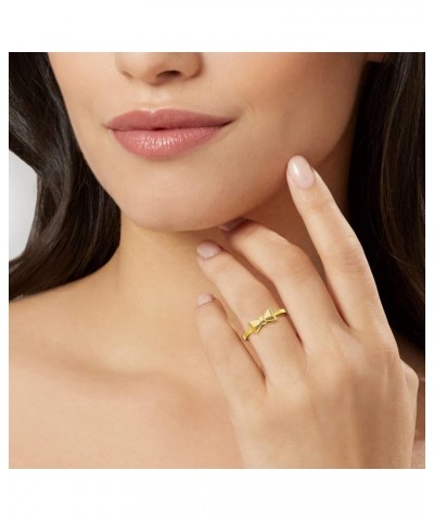 Canaria 10kt Yellow Gold Bow Tie Ring $61.64 Rings