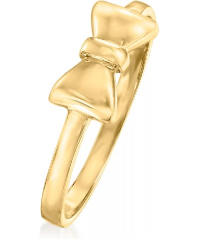 Canaria 10kt Yellow Gold Bow Tie Ring $61.64 Rings