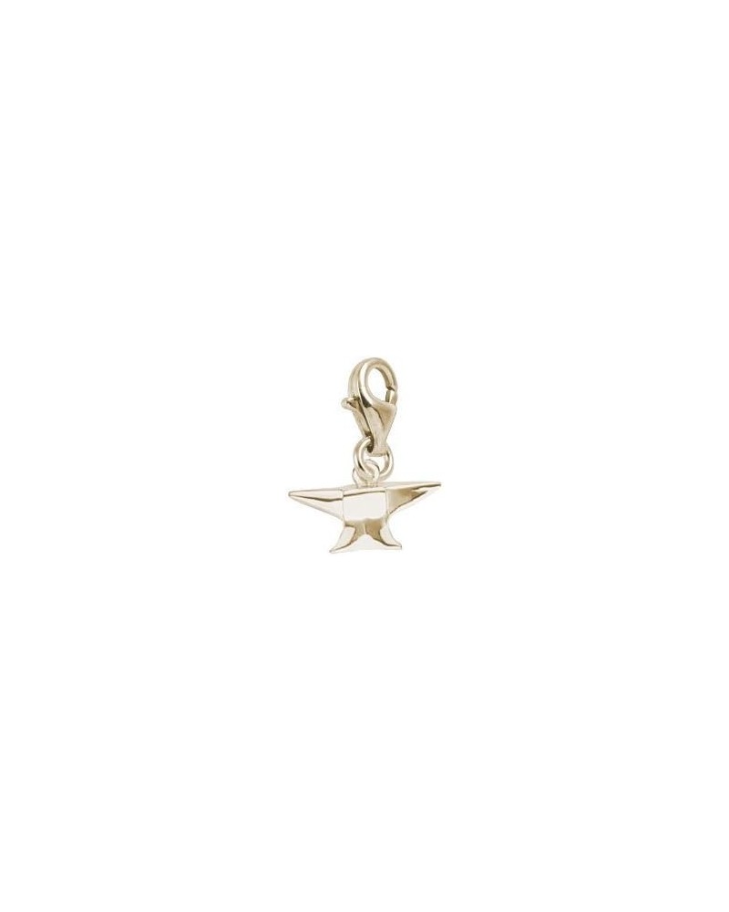 Anvil Charm with Lobster Clasp Yellow Gold $19.36 Bracelets