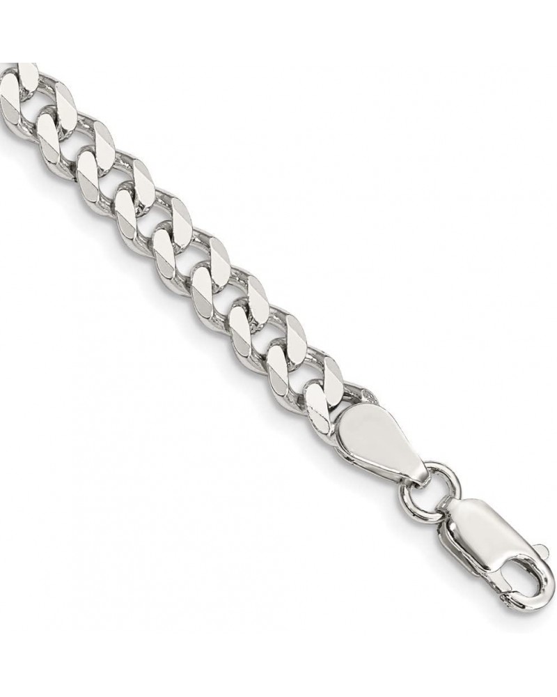 925 Sterling Silver 6mm Curb Chain Ankle Bracelet 10 Inch Jewelry Gifts for Women $48.64 Anklets