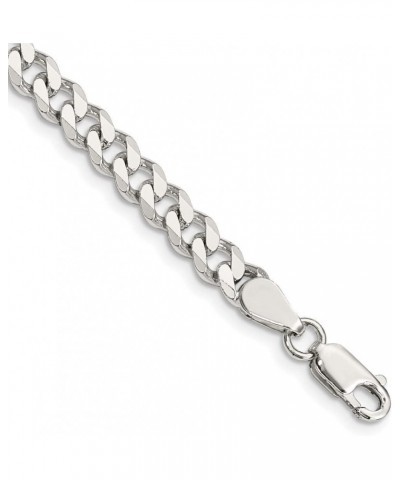 925 Sterling Silver 6mm Curb Chain Ankle Bracelet 10 Inch Jewelry Gifts for Women $48.64 Anklets