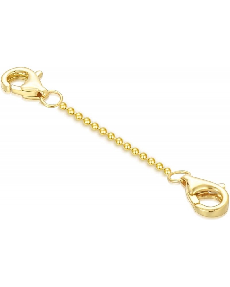 14k Gold 1"/1.5"/2"/2.5"/3"/4"/5"/6" Necklace Bracelet Extender Chain, Necklace Extender Gold 14k, Durable Removable Gold Cha...