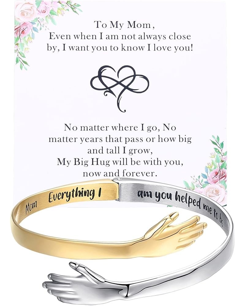 Hug Bracelet Gifts for Women Best Friend Female Unique Birthday Personalized Funny Christian Christmas Valentines Day Gifts S...