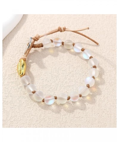 Women Bracelets Moonstone Beads 10001D $10.39 Bracelets