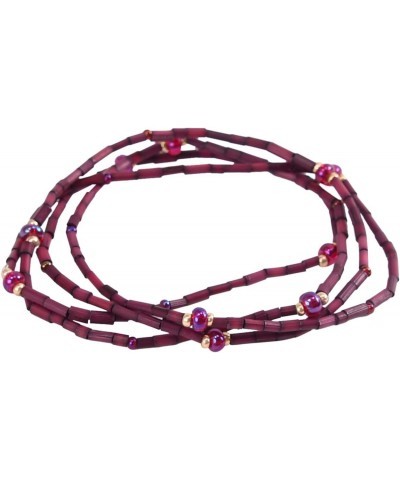 Zulugrass Bracelet or Necklace (Burgundy) $10.79 Necklaces