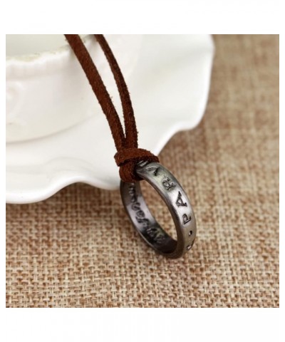 Street Jewelry Necklace Vintage Pendant Christmas Gifts for Teen Boy Girl Men Woman Brown, Silver $4.89 Body Jewelry