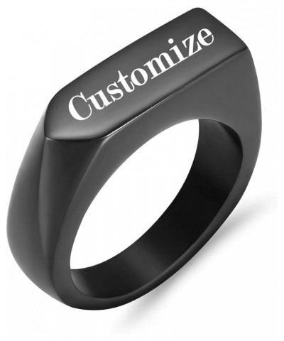 Cremation Jewelry Arrow Urn Ring for Ashes for Men Women Engraved Memorial Keepsake Ring Customize $10.12 Others