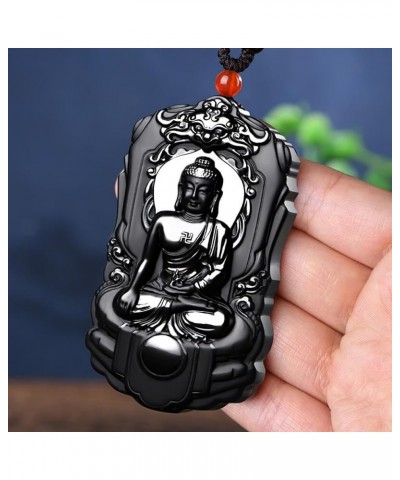 Pure natural Hotan mo Jade fine carving the Double-sided carving Frosting Fine polishing Pendant Necklace Vairocana (Wisdom) ...