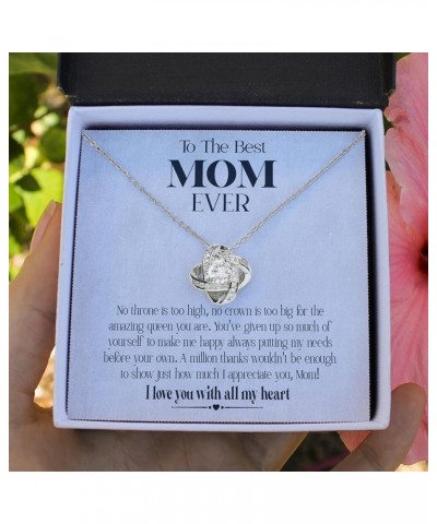 Mothers Day Gifts For Mom From Daughter, Mothers Day Necklace For Mom With Luxury Lighted Box & Heartfelt Message, Mother Dau...