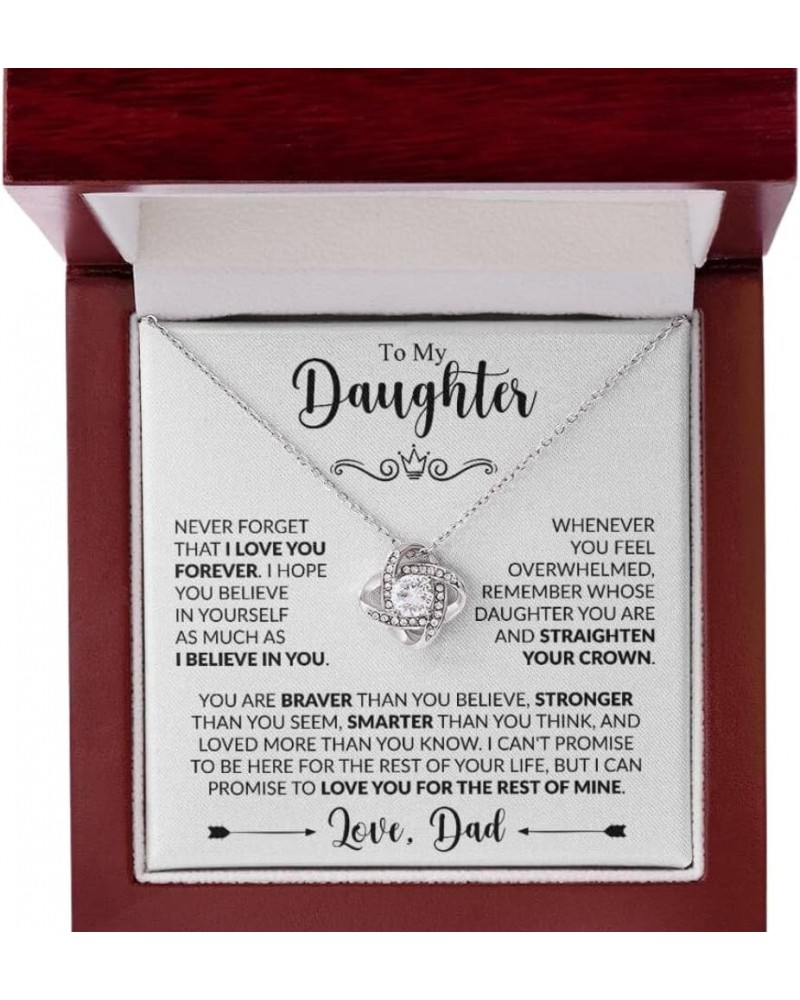 Daughter Gifts From Dad, To My Daughter Necklace, Father Daughter Gifts, Birthday Gifts For Daughter, Graduation Christmas Gi...