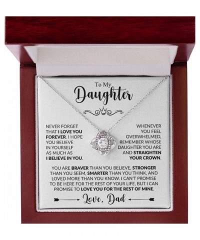 Daughter Gifts From Dad, To My Daughter Necklace, Father Daughter Gifts, Birthday Gifts For Daughter, Graduation Christmas Gi...