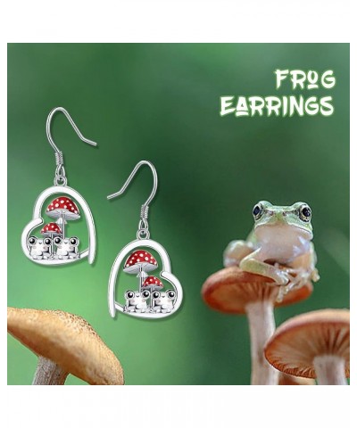 Guinea Pig/Penguin/Cat/Owl/Peacock/Mushroom/Otter/Duck/Bulldog/Fox/Ladybug Earrings for Women Guinea Pig Gifts 925 Sterling S...