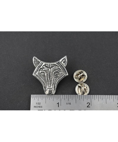 Handcrafted Medieval, Viking, and Celtic Style Brooch and Lapel Pins - Knight Helmet, Warrior Shield, Sword, Snake, Lion, Wol...